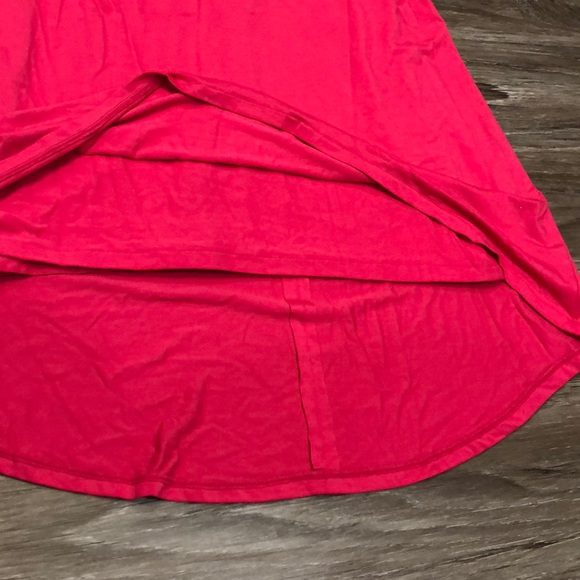 Cache Hot Pink Halter/Strap Hi Low Dress - Picture 3 of 4